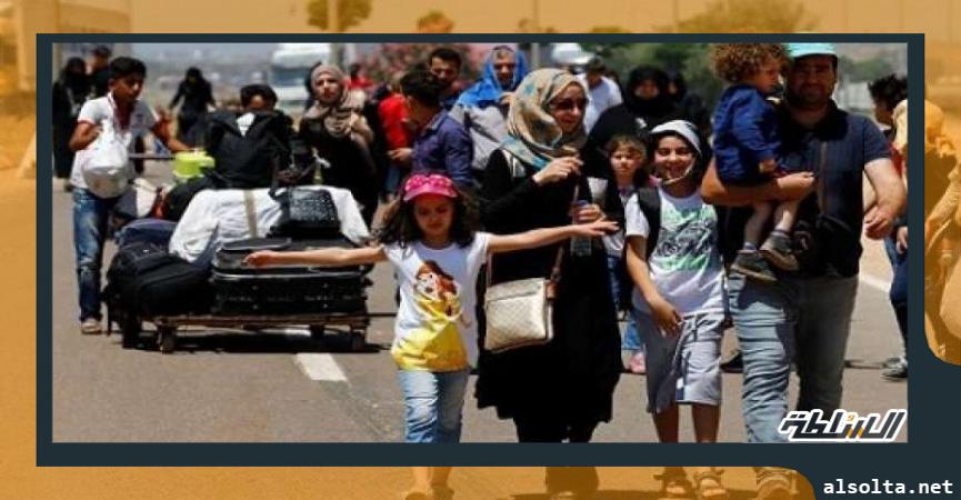 عودة 350 لاجئا إلى سوريا من لبنان موقع السلطة