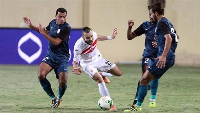 الزمالك وإنبى