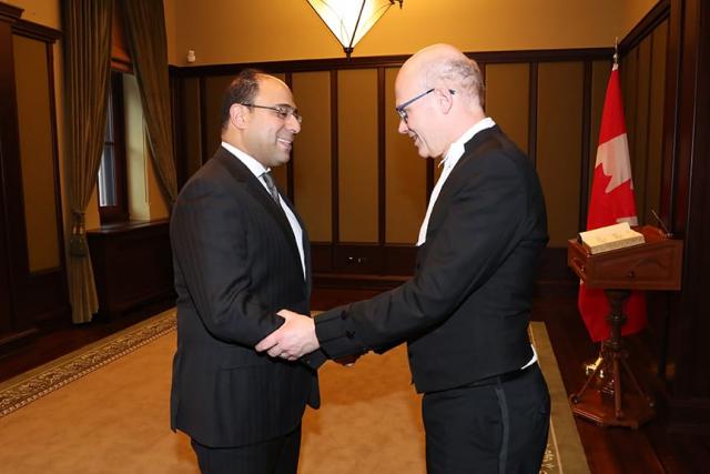  أحمد أبو زيد سفير مصر لدى كندا