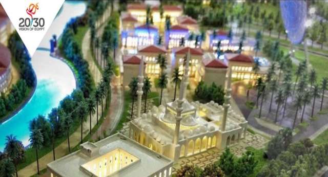مسجد المولى فى مدينة العلمين الجديدة