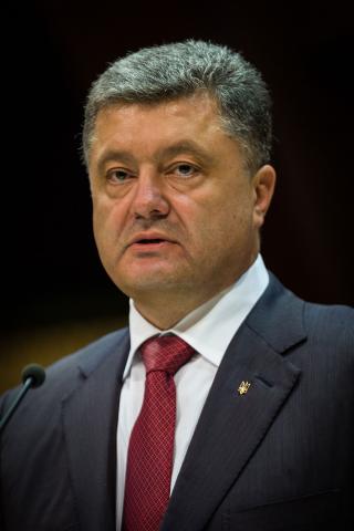  الرئيس الأوكراني بيوتر بورشينكو
