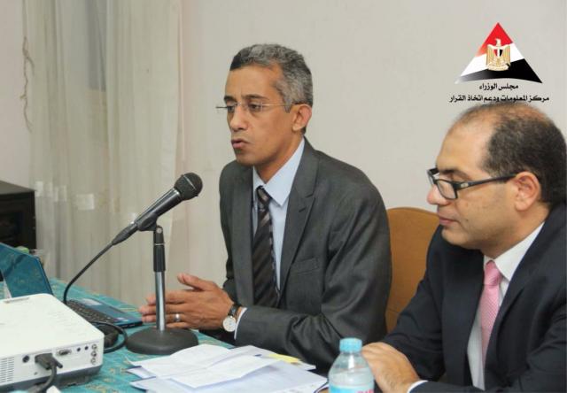 زياد عبد التواب رئيس مركز المعلومات ودعم اتخاذ القرار