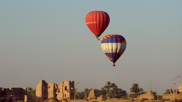 تعليق مؤقت لرحلات البالون بالأقصر