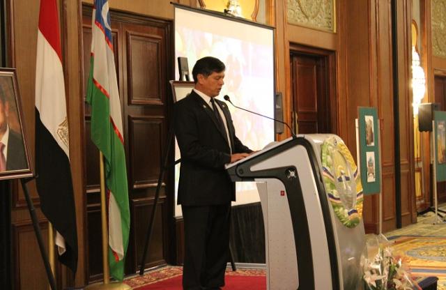  أيبيك عارف عثمانوف سفير دولة أوزبكستان بالقاهرة