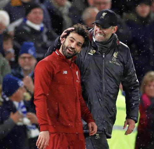 محمد صلاح وكلوب