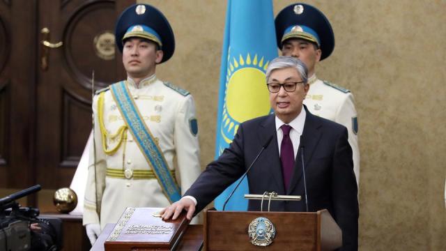 الرئيس الكازاخستاني قاسم جومارت توكاييف