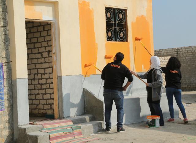 اورنچ مصر تطلق حملة جديدة لتدفئة وتسقيف المنازل في القرى الأكثر احتياجاً