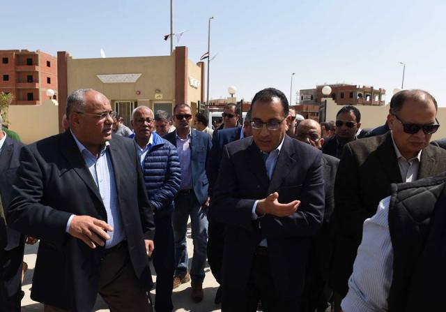 جانب من جولة رئيس مجلس الوزراء في محافظة الفيوم