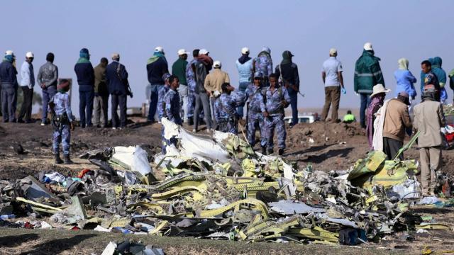حادث الطائرة الاثيوبية