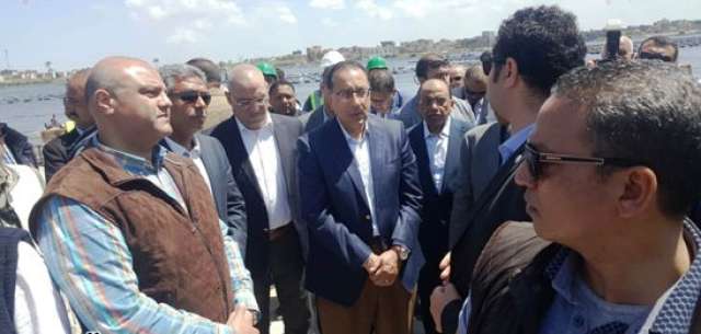 جانب من زيارة رئيس الوزراء لمحافظة البحيرة