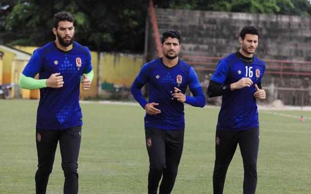 ثلاثي حراس مرمى النادي الاهلي