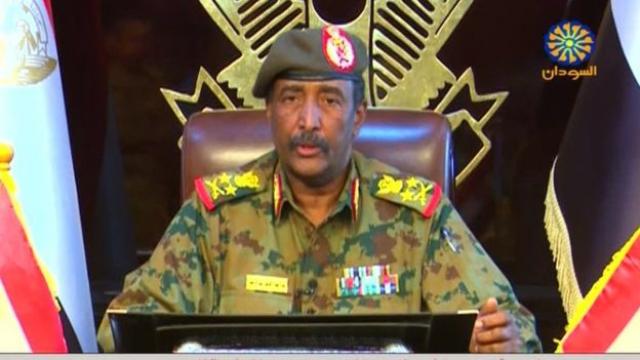 رئيس المجلس العسكري الانتقالي في السودان، عبد الفتاح البرهان