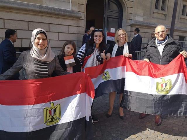 الجاليات المصرية في الخارج تشارك في استفتاء التعديلات الدستورية