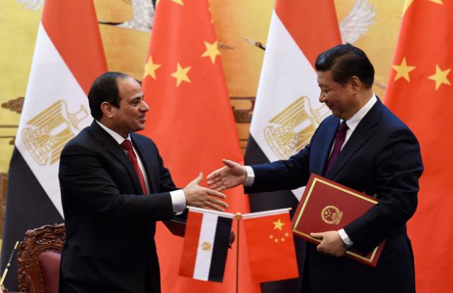 التعاون بين مصر والصين