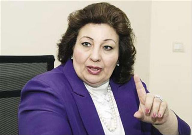 النائبة مارجريت عازر وكيل لجنة حقوق الإنسان بالبرلمان المصري