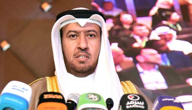  وزير العدل وزير الدولة لشؤون مجلس الأمة الكويتي فهد العفاسي