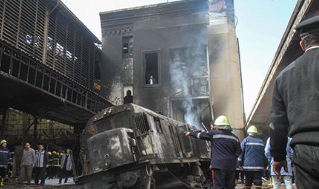 حادث قطار محطة مصر