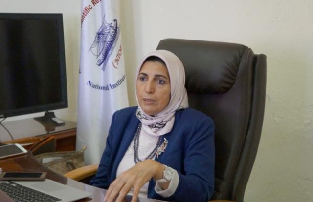 سوزان خليف رئيس المعهد القومى لعلوم البحار والمصايد