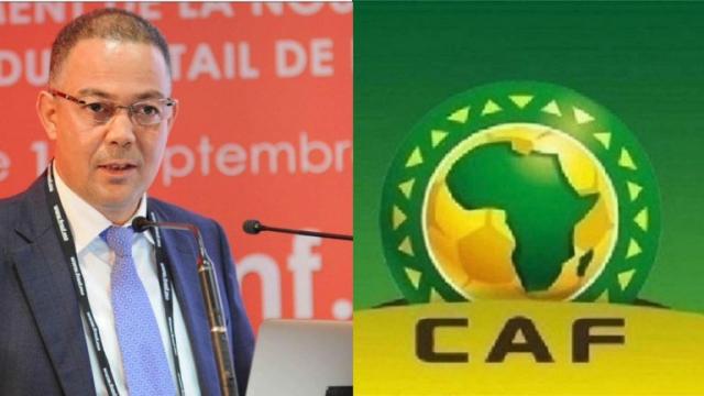 فوزي لقجع رئيس الاتحاد المغربي ونهضة بركان
