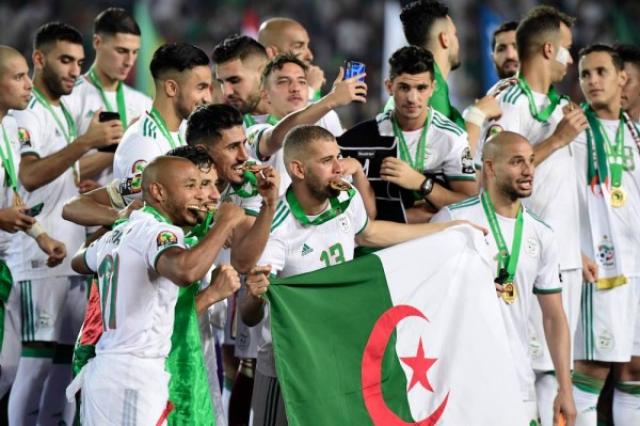 فوز الجزائر ببطولة الكان 2019