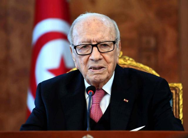 الرئيس التونسي قايد السبسي