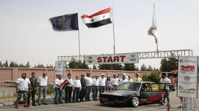 سباقات السيارات في دمشق