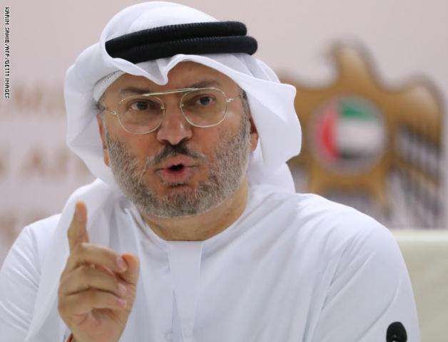  أنور قرقاش وزير الدولة الإماراتية للشؤون الخارجية