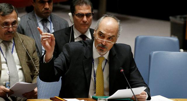 مندوب سوريا الدائم لدى الأمم المتحدة بشار الجعفري
