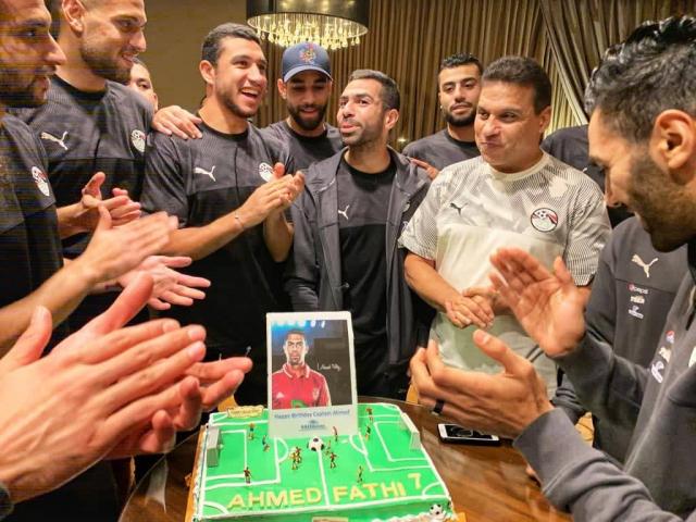 احتفال عيد ميلاد أحمد فتحي