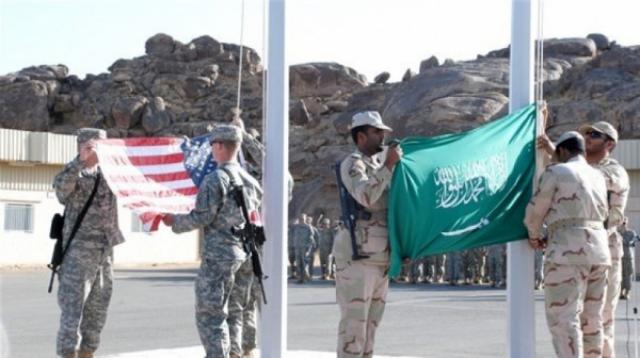 القوات الأمريكية في السعودية 