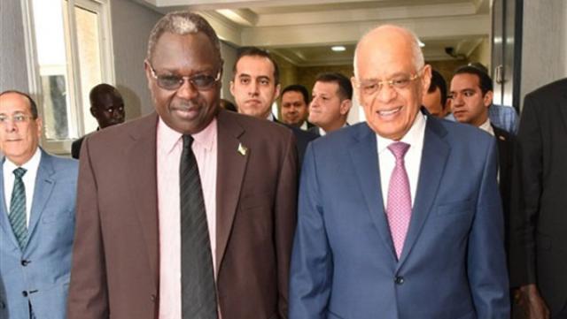 ”عبدالعال” يلتقي وزير شئون السودان