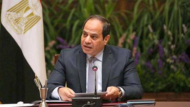 السيسي يشيد بعلاقات التعاون بين مصر ومنظمة ”الفاو”