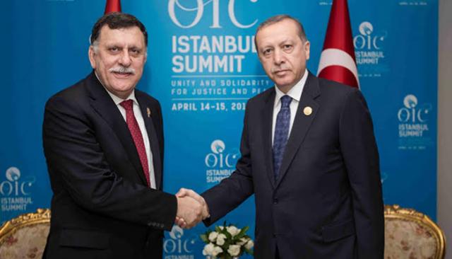 اتفاق السراج  وأردوغان