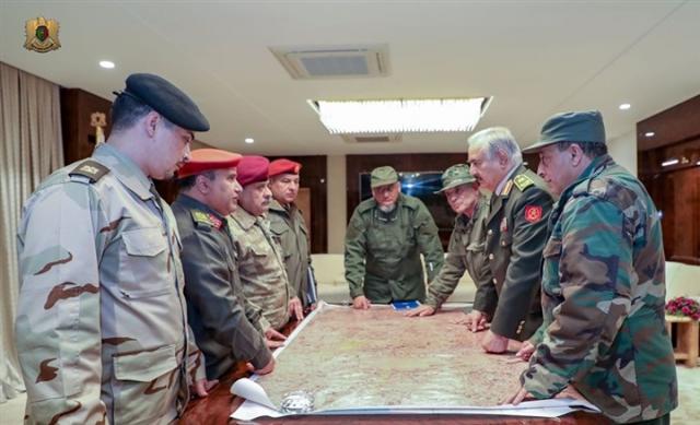اجتماع الجيش الليبي