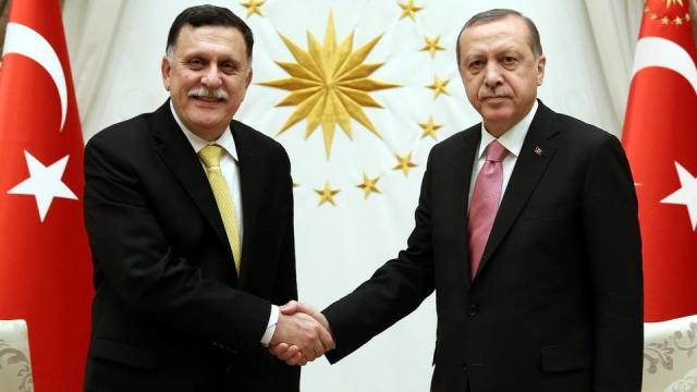  أردوغان والسراج