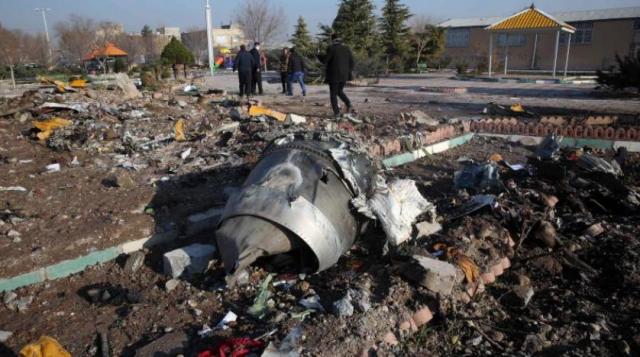 سقوط طائرة ركاب أوكرانية