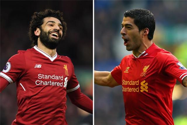 محمد صلاح يتخطى رقم لويس سواريز في الدوري الإنجليزي