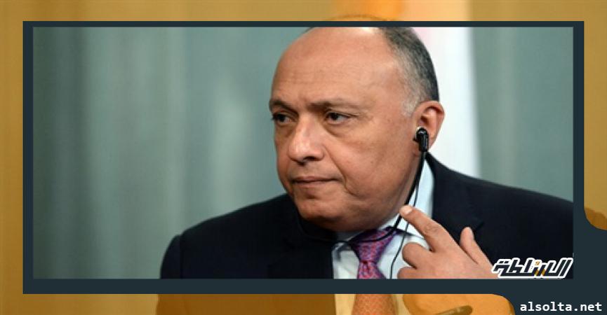 وزير الخارجية المصري ونظيره الأردني