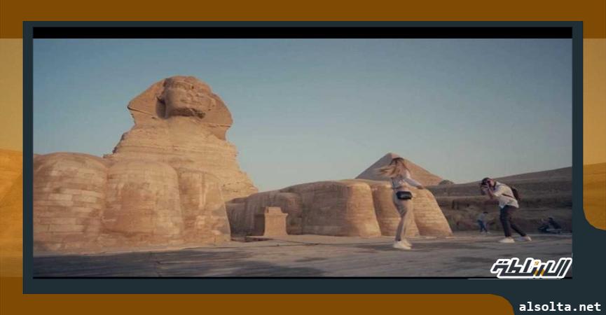 لقطات من فيديو يروج لعودة السائحين إلى مصر - صورة أرشيفية