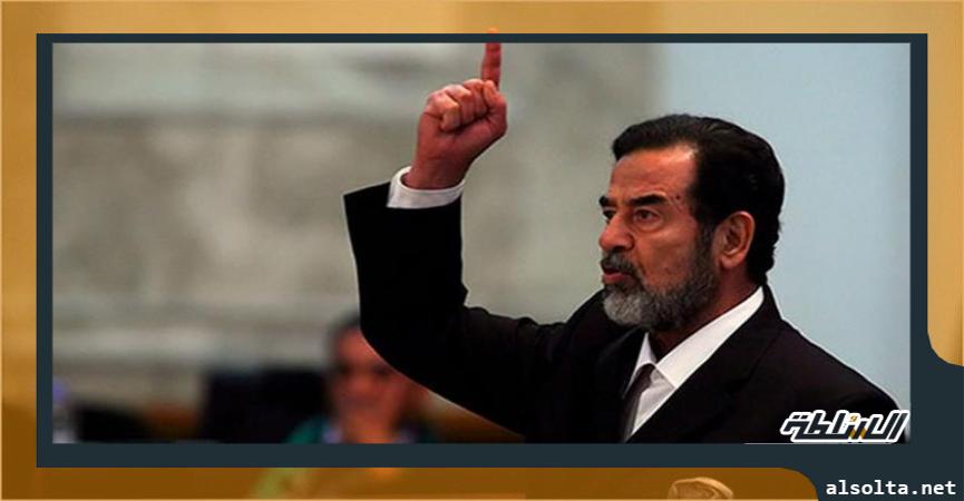 الرئيس العراقي السابق صدام حسين
