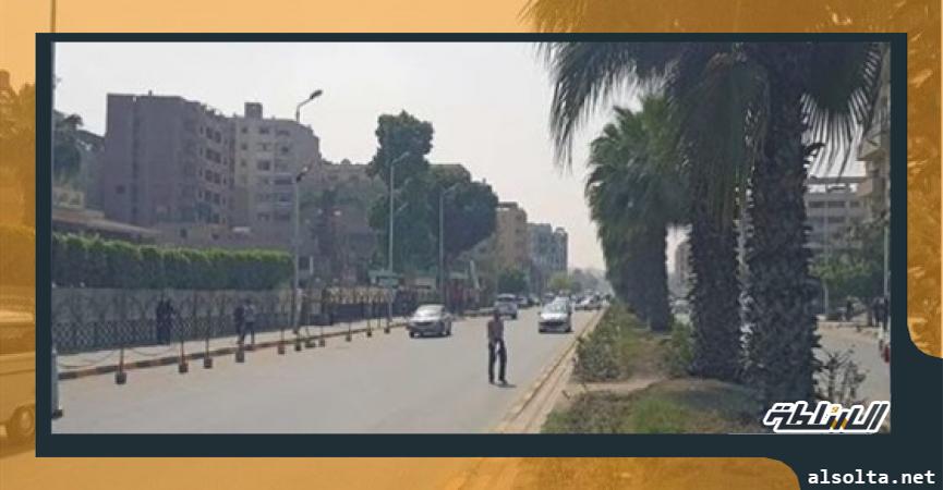 اغلاق جزئى لـ شارع السودان