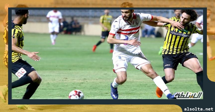 مباراة الزمالك والمقاولون العرب في الدوري الممتاز - صورة أرشيفية