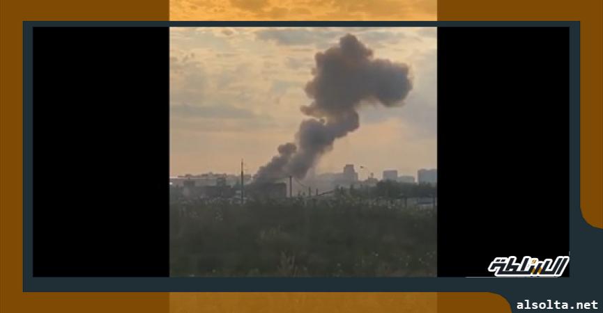 انفجار قوي في مصنع بأحد ضواحي موسكو