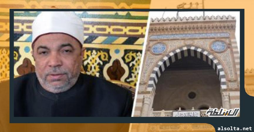 الشيخ جابر طايع يوسف رئيس القطاع الدينى بوزارة الأوقاف