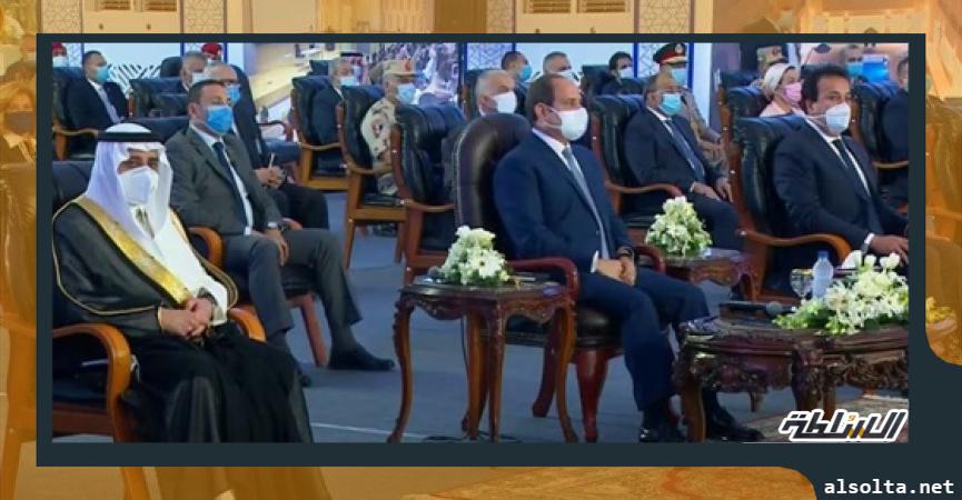 الرئيس السيسي يشهد افتتاح جامعة الملك سلمان