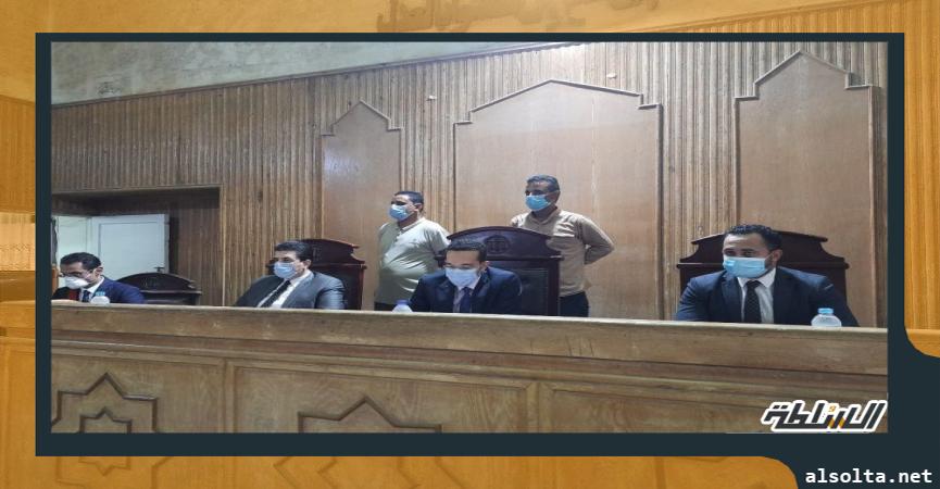 محاكمة المتهم في مذبحة كفر الدوار