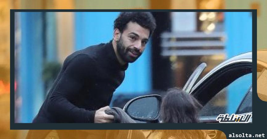 محمد صلاح وابنته مكة