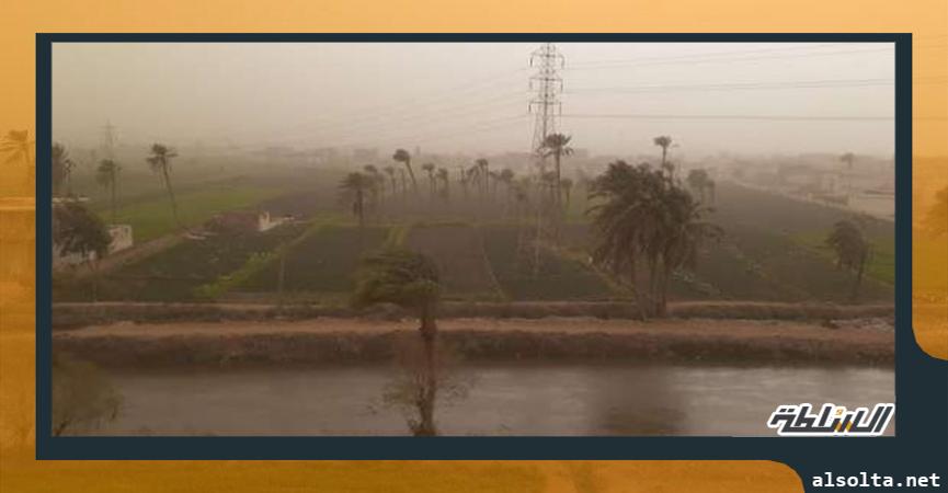 برق وعاصفة رعدية وأمطار تضرب محافظة الفيوم