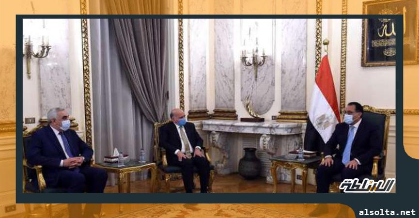 مدبولي يلتقي وزير خارجية العراق