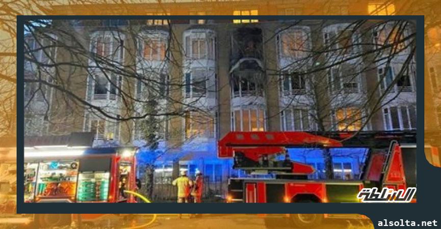 حريق مستشفى ببرلين
